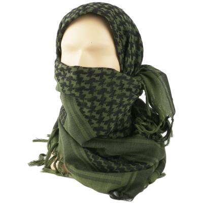 Арафатка зелёный/чёрный