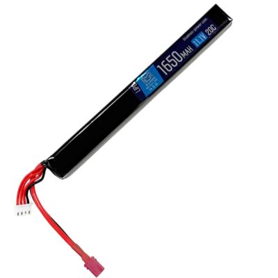 Аккумулятор (АКБ) BlueMAX 11,1 (Li-Po) 1650H20C (арт.21032) AK stick Т-коннектор