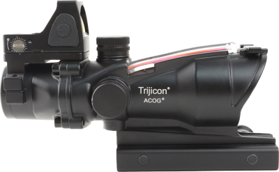 Прицел коллиматорный Trijicon ACOG 4x32 (ACOG4X32+RMRRedFiber)