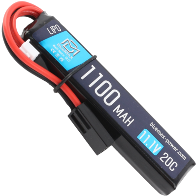Аккумулятор (АКБ) BlueMAX 11,1 (Li-Po) 1100H20C 102*21*14,5