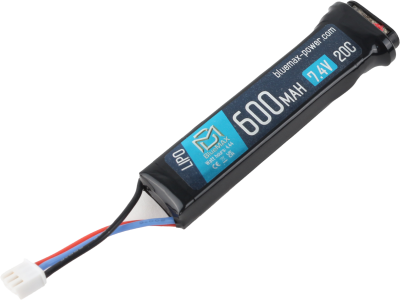 Аккумулятор (АКБ) BlueMAX 7,4 (Li-Po) 600H20C (арт.2041) Для пистолетов