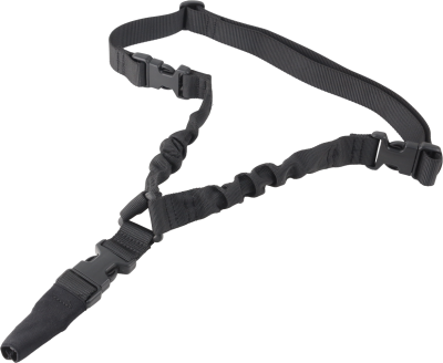 Ремень одноточечный Black (карабин сталь)