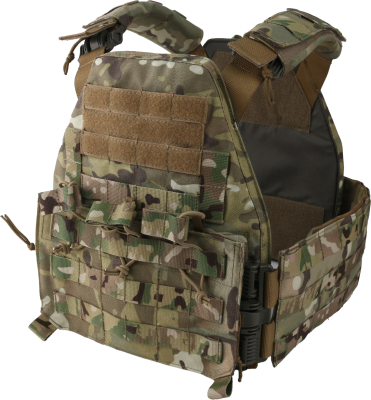 Бронежилет (CG) ЛЕГАТ Мультикам (Размер В) пластик