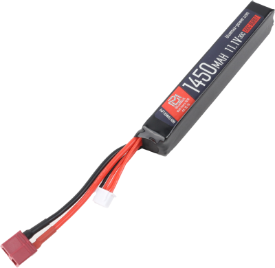 Аккумулятор (АКБ) BlueMAX 11,1 (Li-Po) 1450H30C (арт.2058) stick Т-коннектор