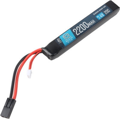 Аккумулятор (АКБ) BlueMAX 7,4 (Li-Po) 2200H20C 102*20*12х2