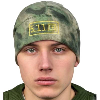 Шапка Флис Облака зеленый 