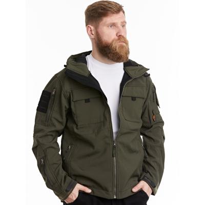 Куртка софтшелл Спарта зелёная