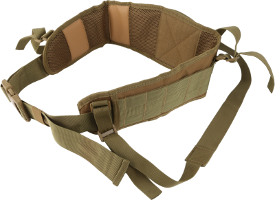 Пояс боевой с лямками песочный