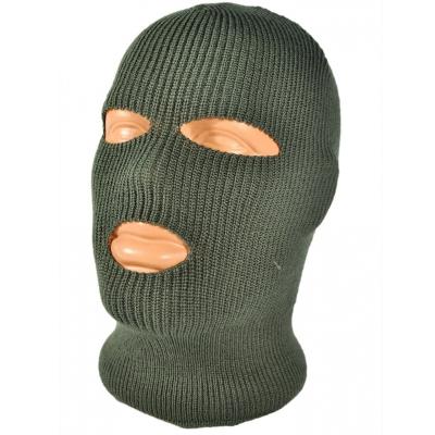 Балаклава Трикотаж Тактический Рот Олива