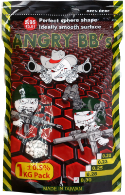 Шары Angry BBs-0,30гр (1кг/3333шт)