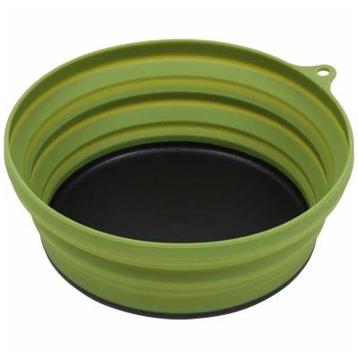  Миска силиконовая оливковая 550 мл