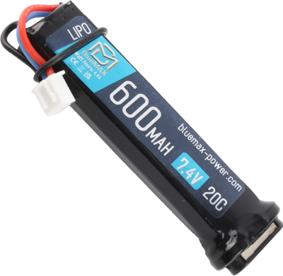Аккумулятор (АКБ) BlueMAX 7,4 (Li-Po) 600H20C Для пистолетов