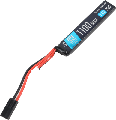 Аккумулятор (АКБ) BlueMAX 7,4 (Li-Po) 1100H20C (арт.21000) stick
