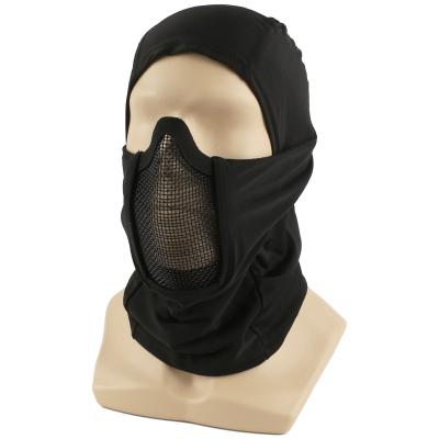 Маска Балаклава с сеткой черн