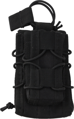 Подсумок КИТАЙ под 1 автоматный и 1 пистолетный магазины Чёрный