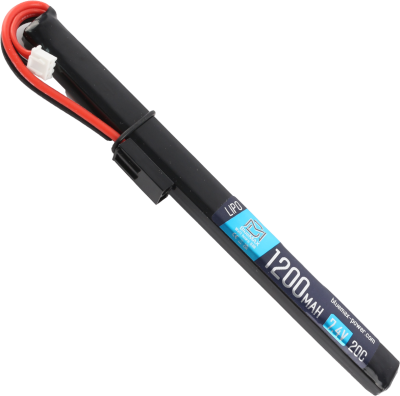 Аккумулятор (АКБ) BlueMAX 7,4 (Li-Po) 1200H20C 185*17*11,5