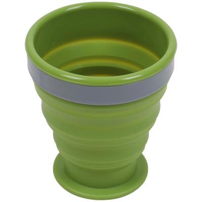 Стакан силиконовый оливковый 200 мл