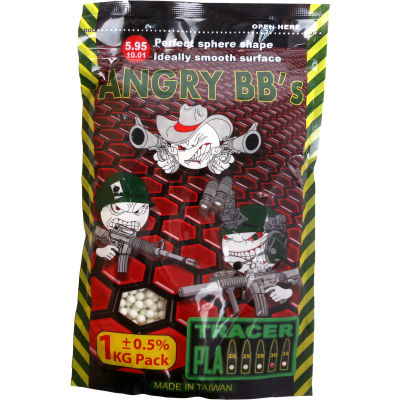 Шары Angry трассер BBs-0,30гр (1кг/3000шт)