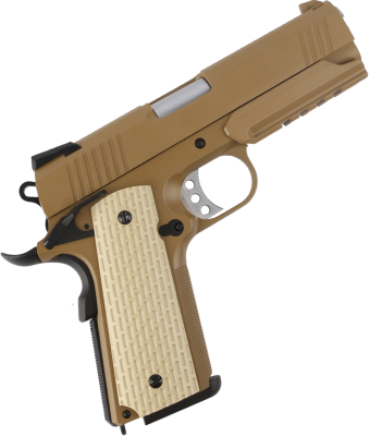 Модель пистолета (WE) Colt 1911A1 Desert Warrior Tan