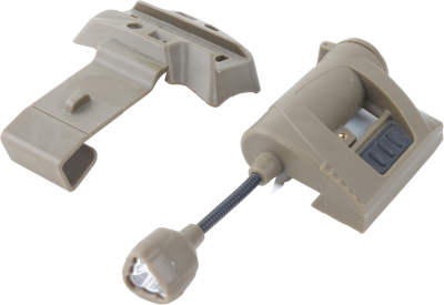 Фонарь на шлем RIS tan LT-09-T