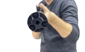 Глушитель Гексагон 215 мм (Страйкбольный) 